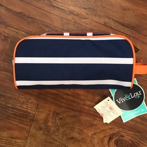 Viv&lou Striped Pencil Pouch